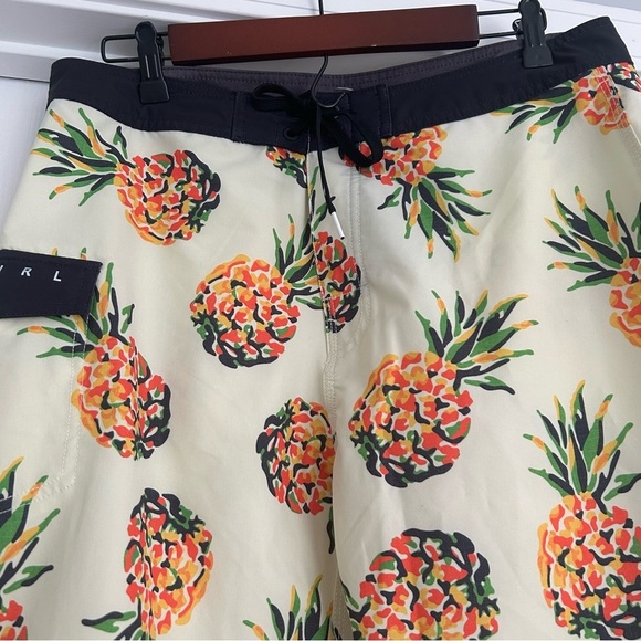 Rip Curl Pineapple Print Board Shorts - Picture 2 of 5